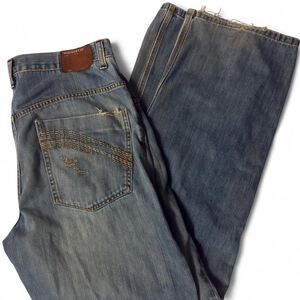 Rocawear Men's Blue and Navy Jeans